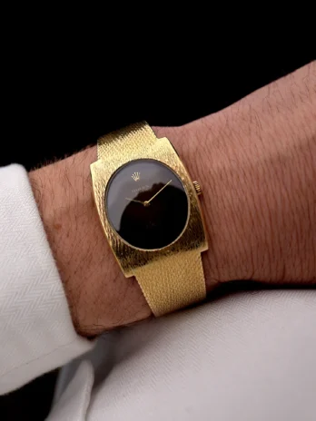 Rolex Cellini Schokolade 14k 1963